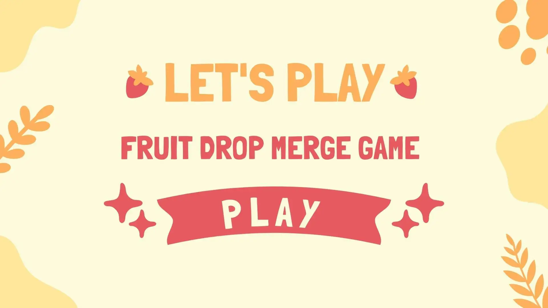 Fruit Drop Merge Game Strategies for High Scores