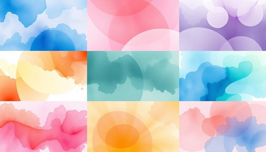 Watercolor backgrounds