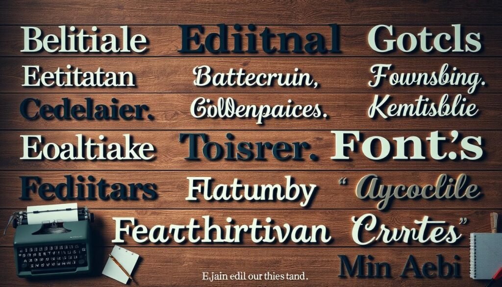 editorial font bundle