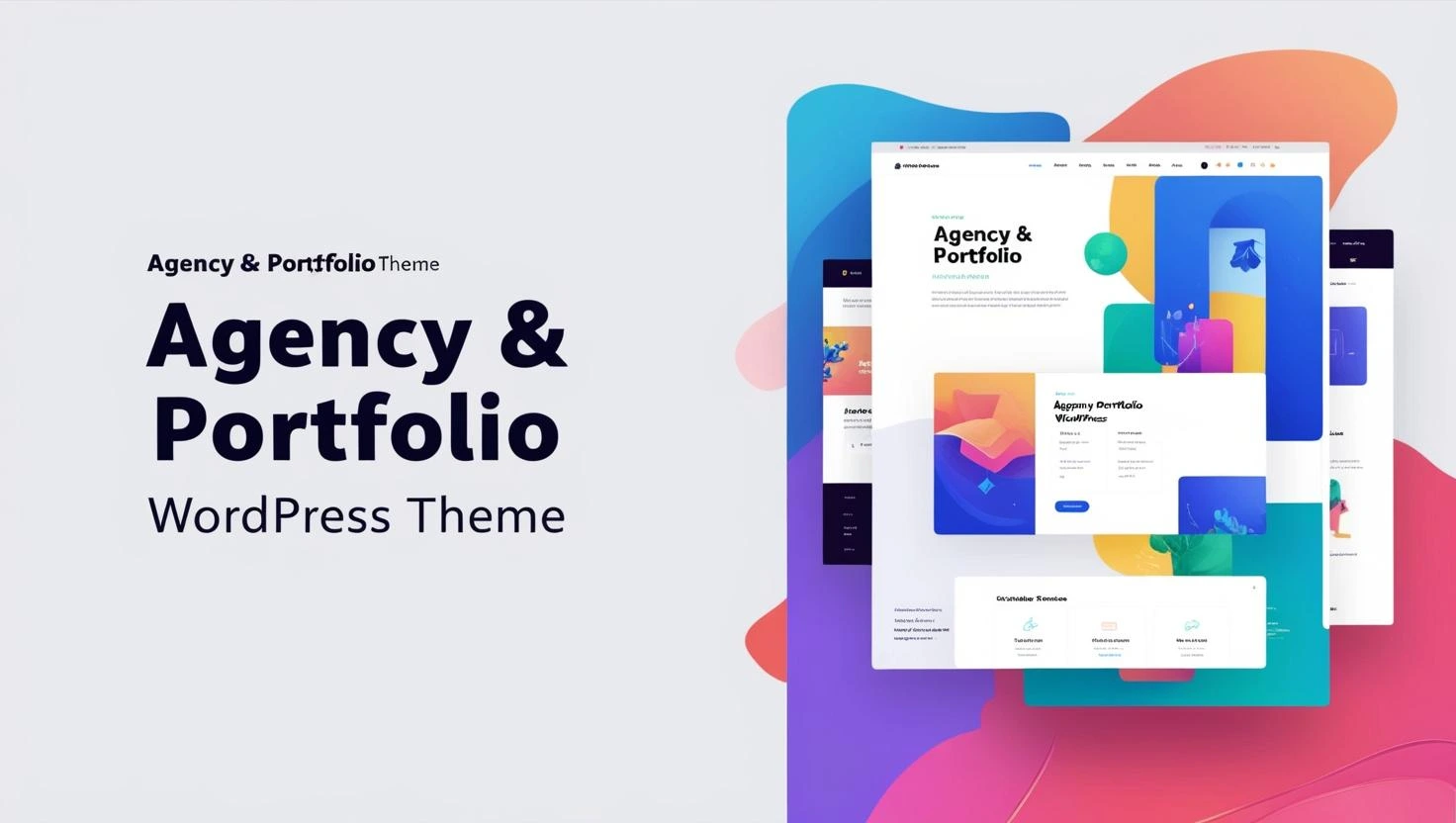 Abstrak - Agency & Portfolio WordPress Theme free download