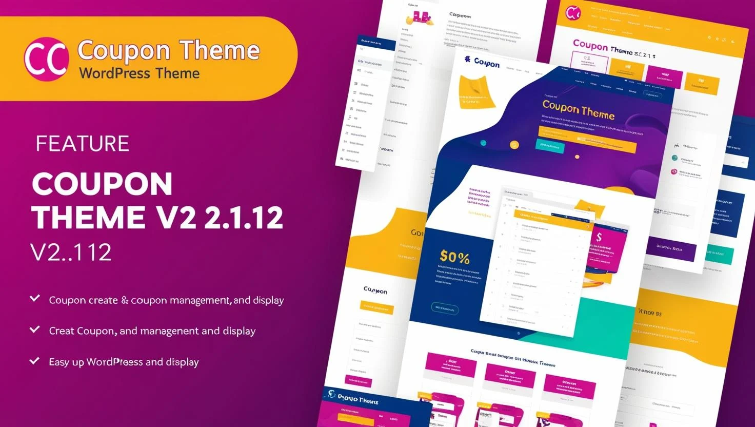 Coupon Theme v2.1.12 wordpress theme free download