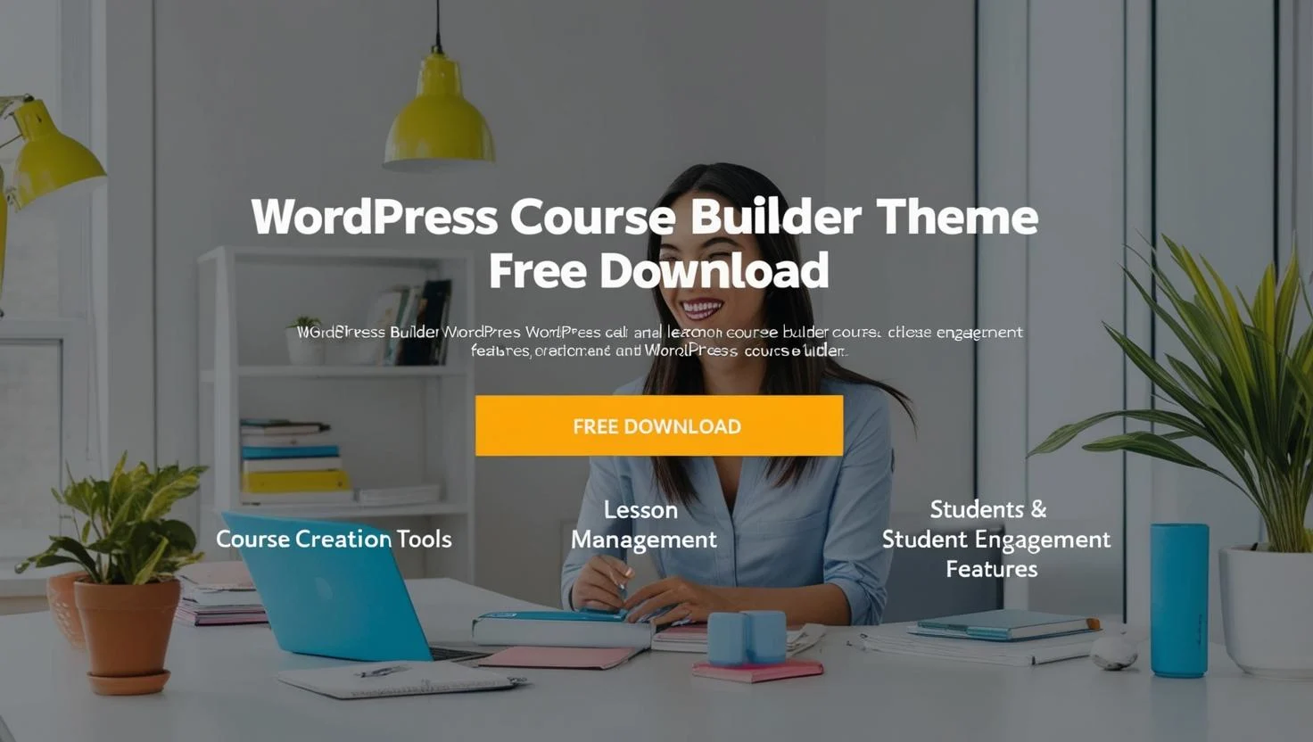 Course Builder WordPress Theme free download