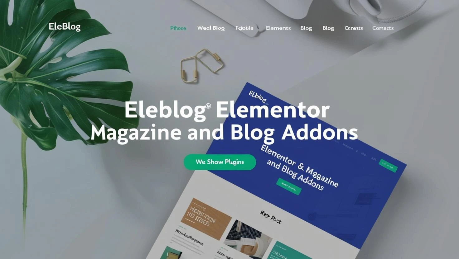 Eleblog Elementor Magazine and Blog Addons plugin free download