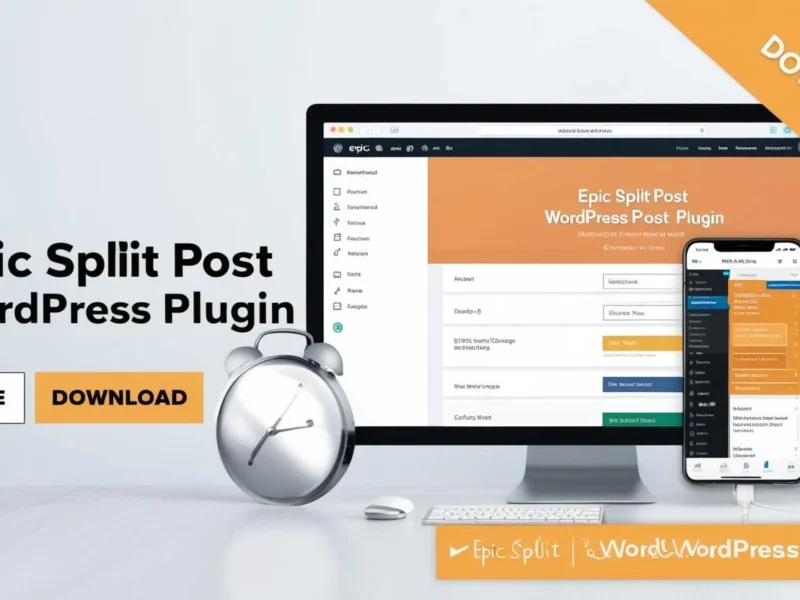 Epic Split Post WordPress Plugin free download