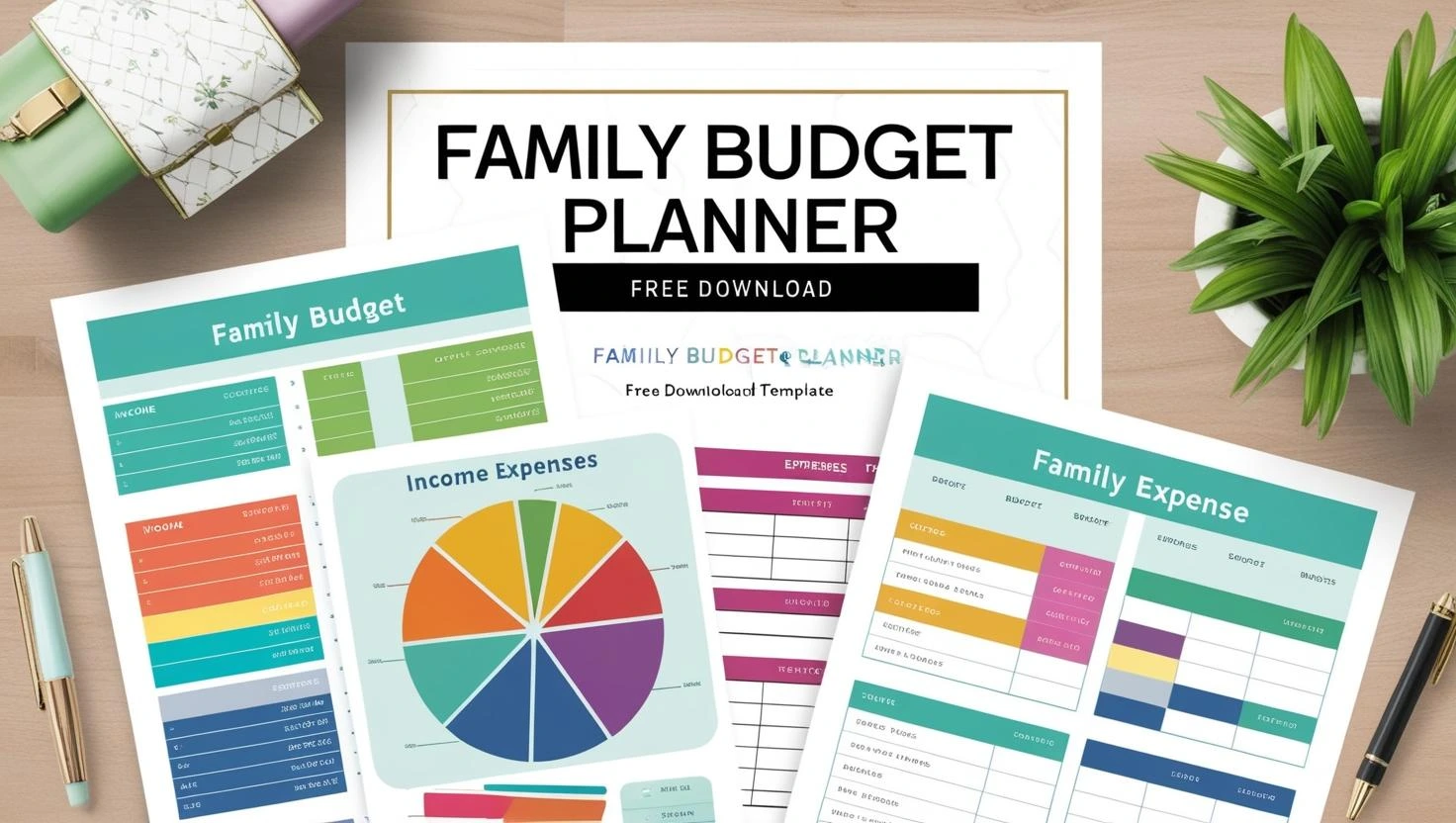 Family Budget Planner templates free download