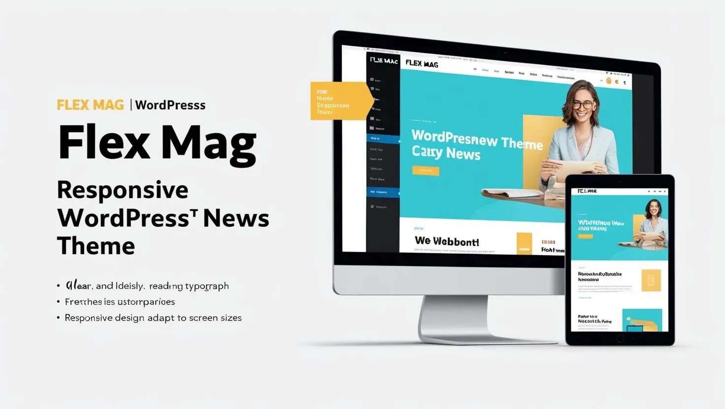 Flex Mag - Responsive WordPress News Theme free download