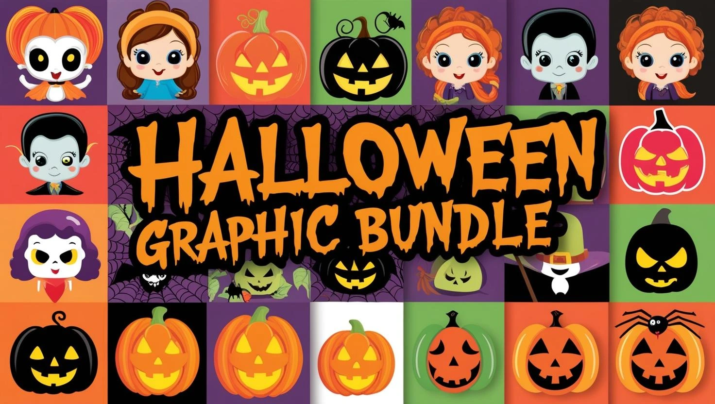 Halloween graphic bundle free download