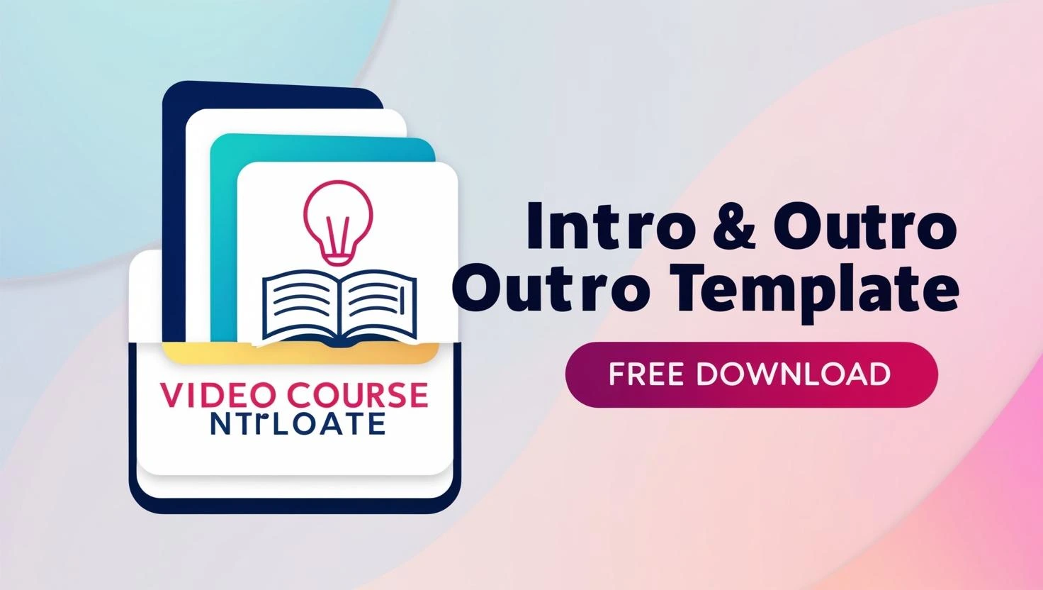 Intro and Outro Video Template video course free download