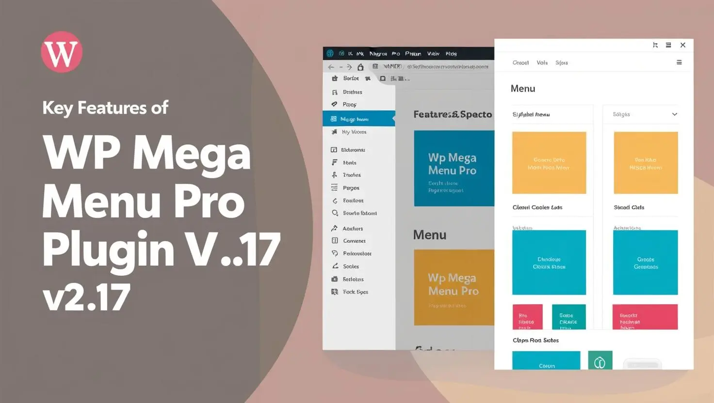 WP Mega Menu Pro Plugin v2.1.7 free download