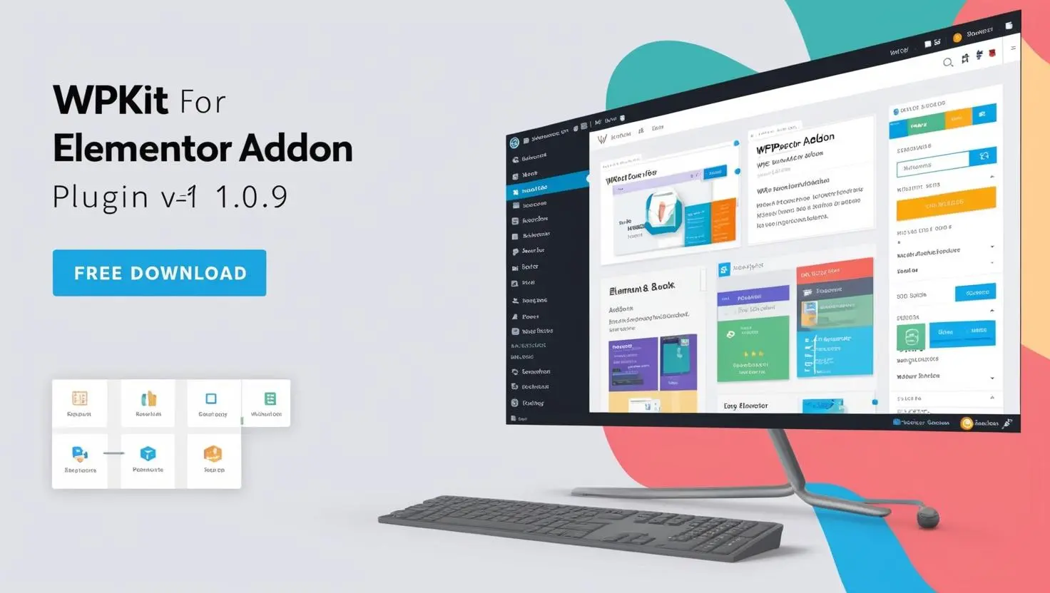 WPKit For Elementor Addon v1.0.9 plugin free download