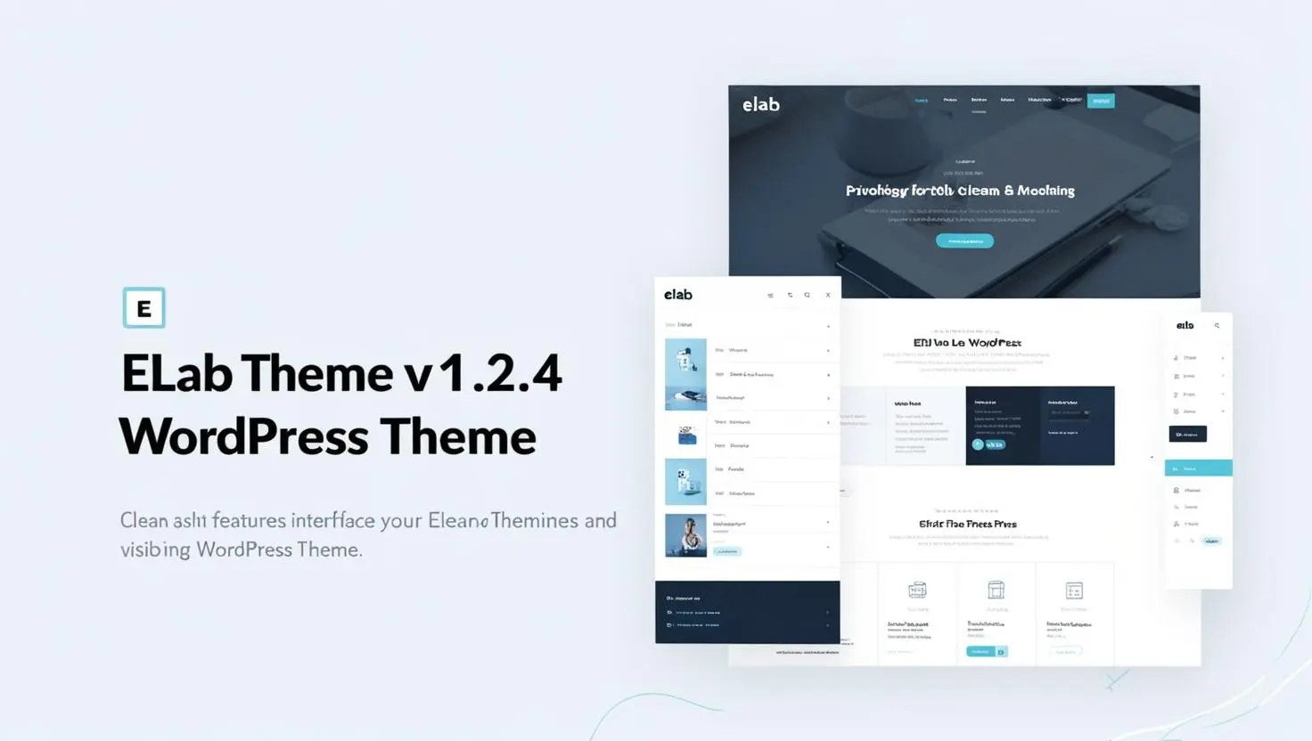 eLab Theme v1.2.4 wordpress theme free download