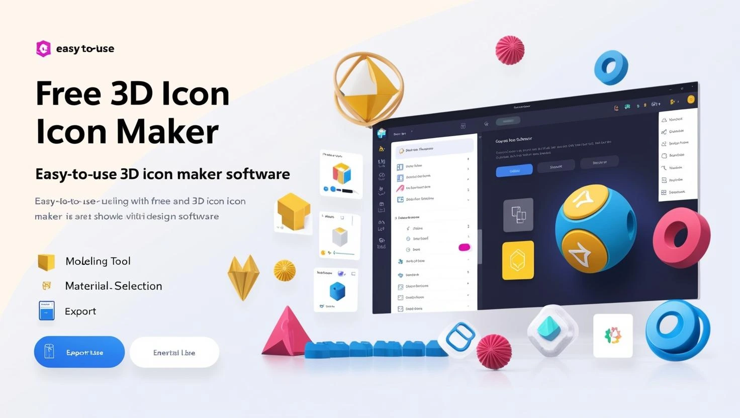 easy 3d icon maker software free download