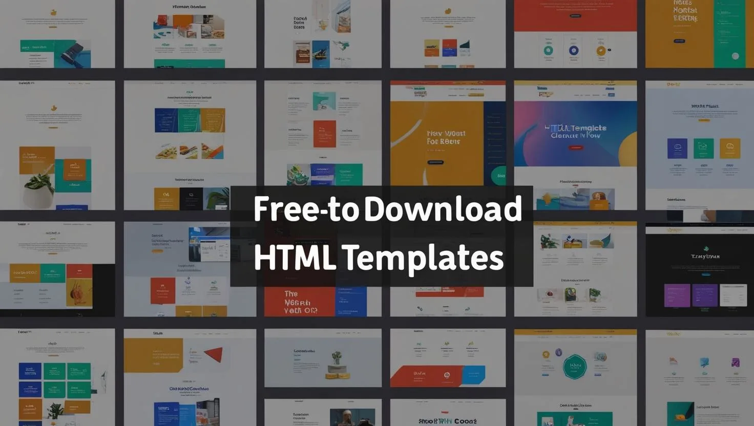 html templates free download