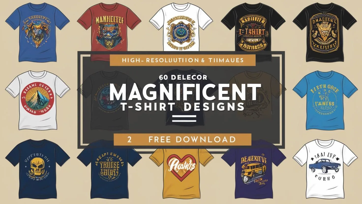 magnificent-t-shirt-designs images free download