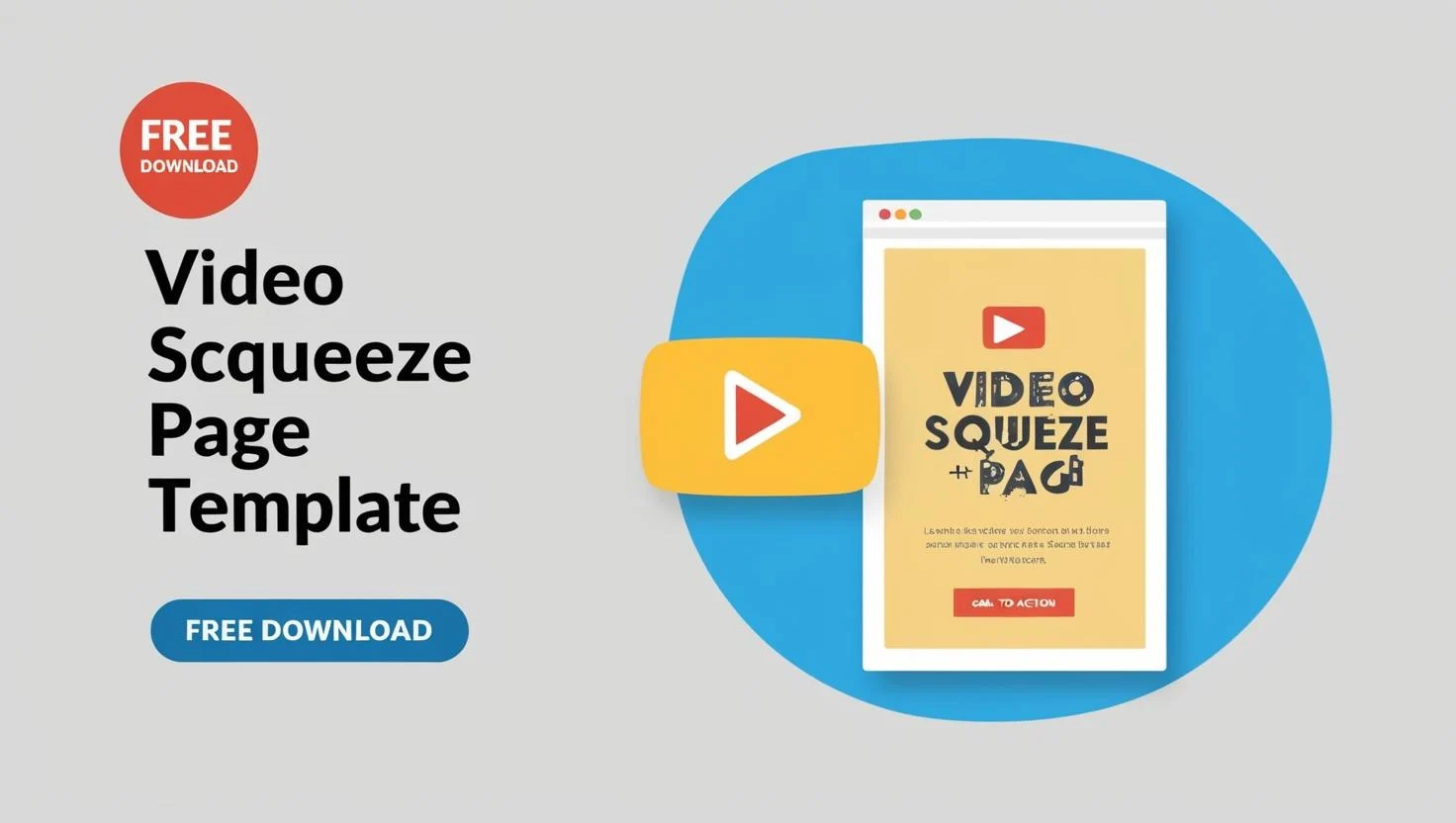 video squeeze page templates free download