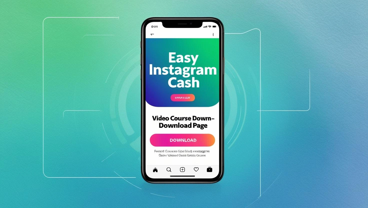 Easy Instagram Cash video course free download