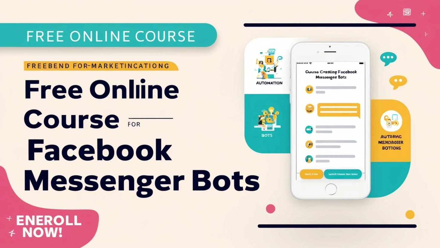 FaceBook Messenger Bot Marketing Video course free download