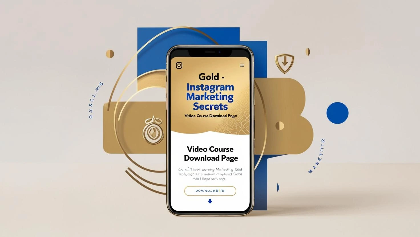 GOLD-Instagram Marketing Secrets video course free download