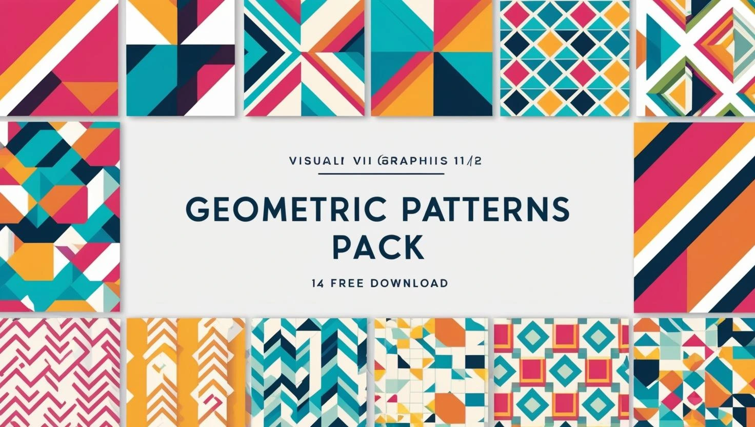 Geometric Pattern graphics pack free download