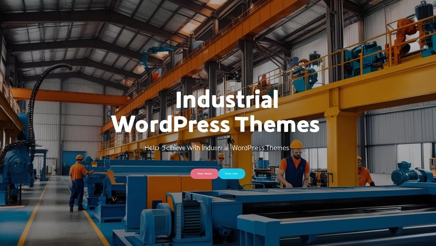 Industrial - Industry & Factory WordPress theme free download