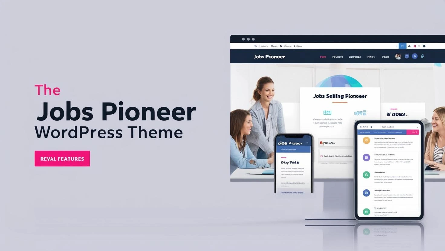 Jobs Pioneer WordPress Theme free download