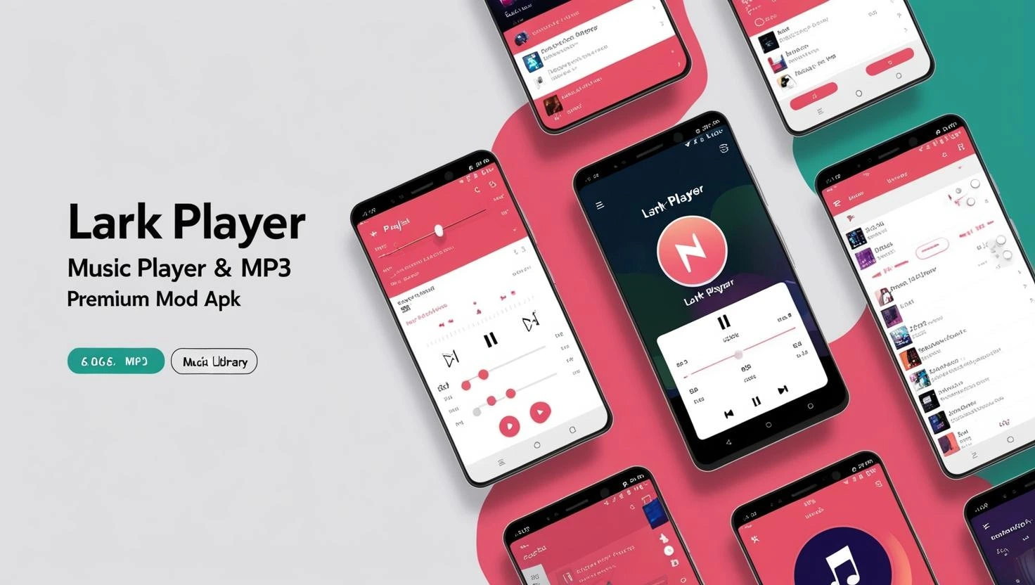 Lark PlayerMusic Player & MP3 v6.06.6 Premium Mod Apk free download