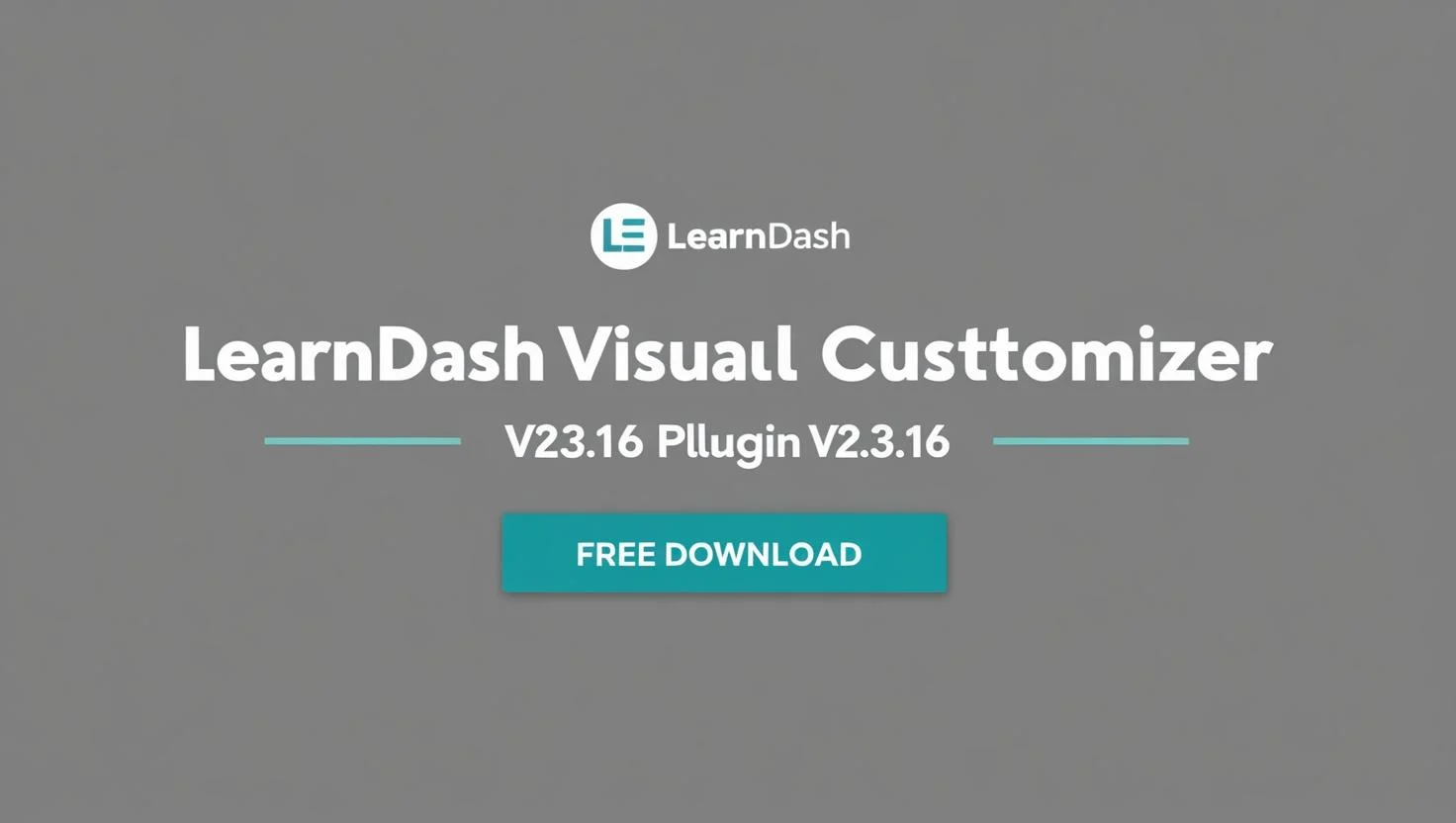 LearnDash Visual Customizer v2.3.16 plugin free download