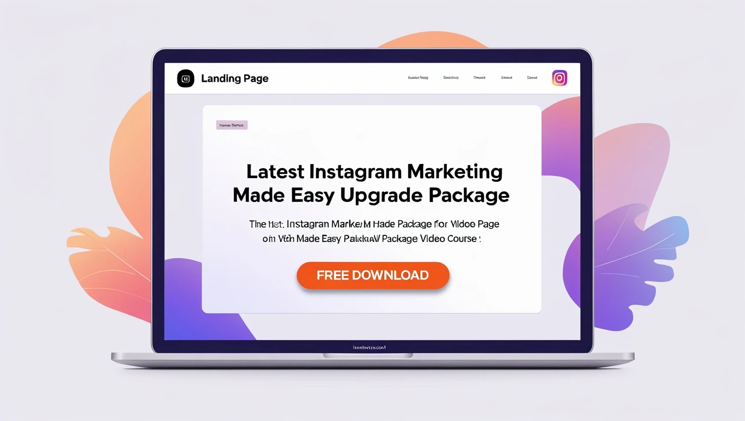 Latest Instagram Marketing Made Easy Upgrade Package video course free download