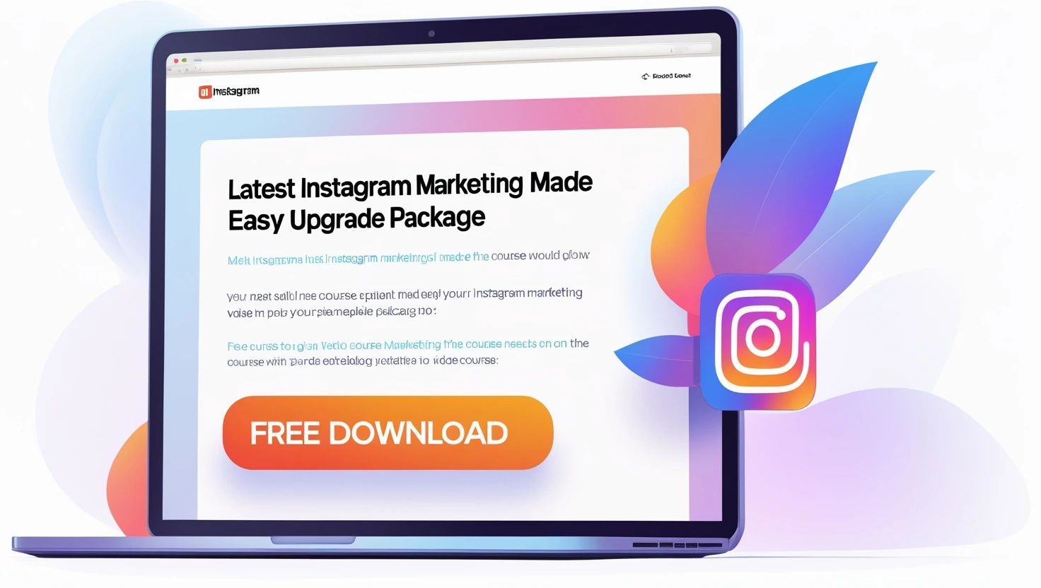 Latest Instagram Marketing Made Easy Upgrade Package video course free download