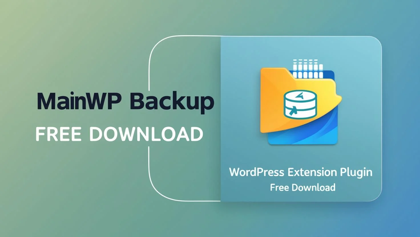 MainWP BackUp WordPress Extension plugin free download