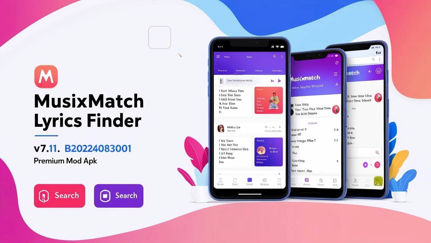 Musixmatch lyrics finder v7.12.1 b2024083001 Premium Mod Apk free download