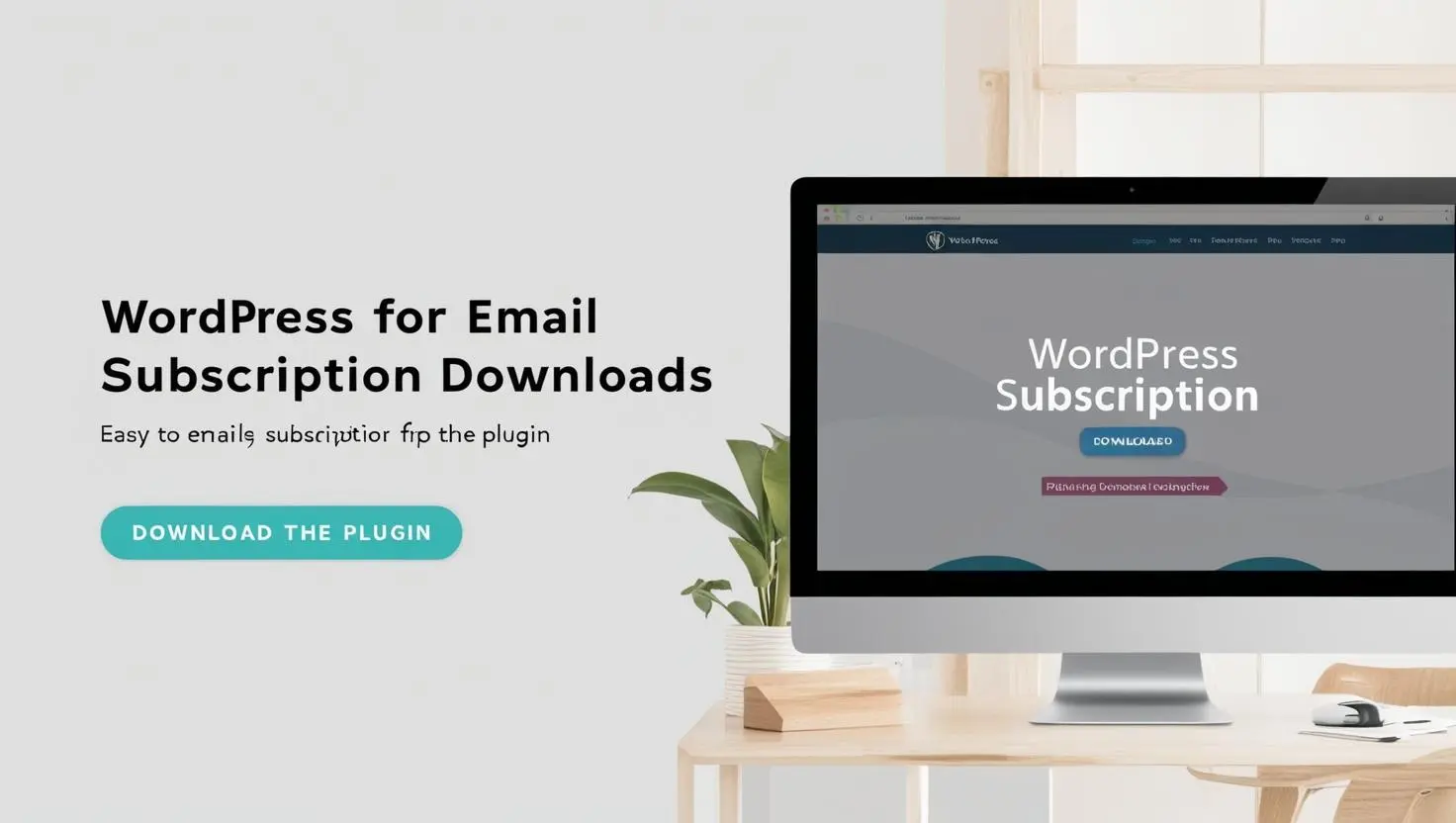 Subscribe to Download - Download after Email Subscription WordPress Plugin free download