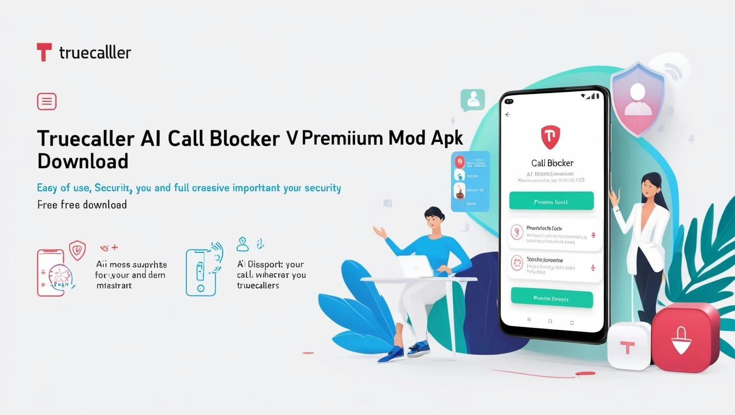 Truecaller AI Call Blocker v14.28.8 Premium Mod Apk free download