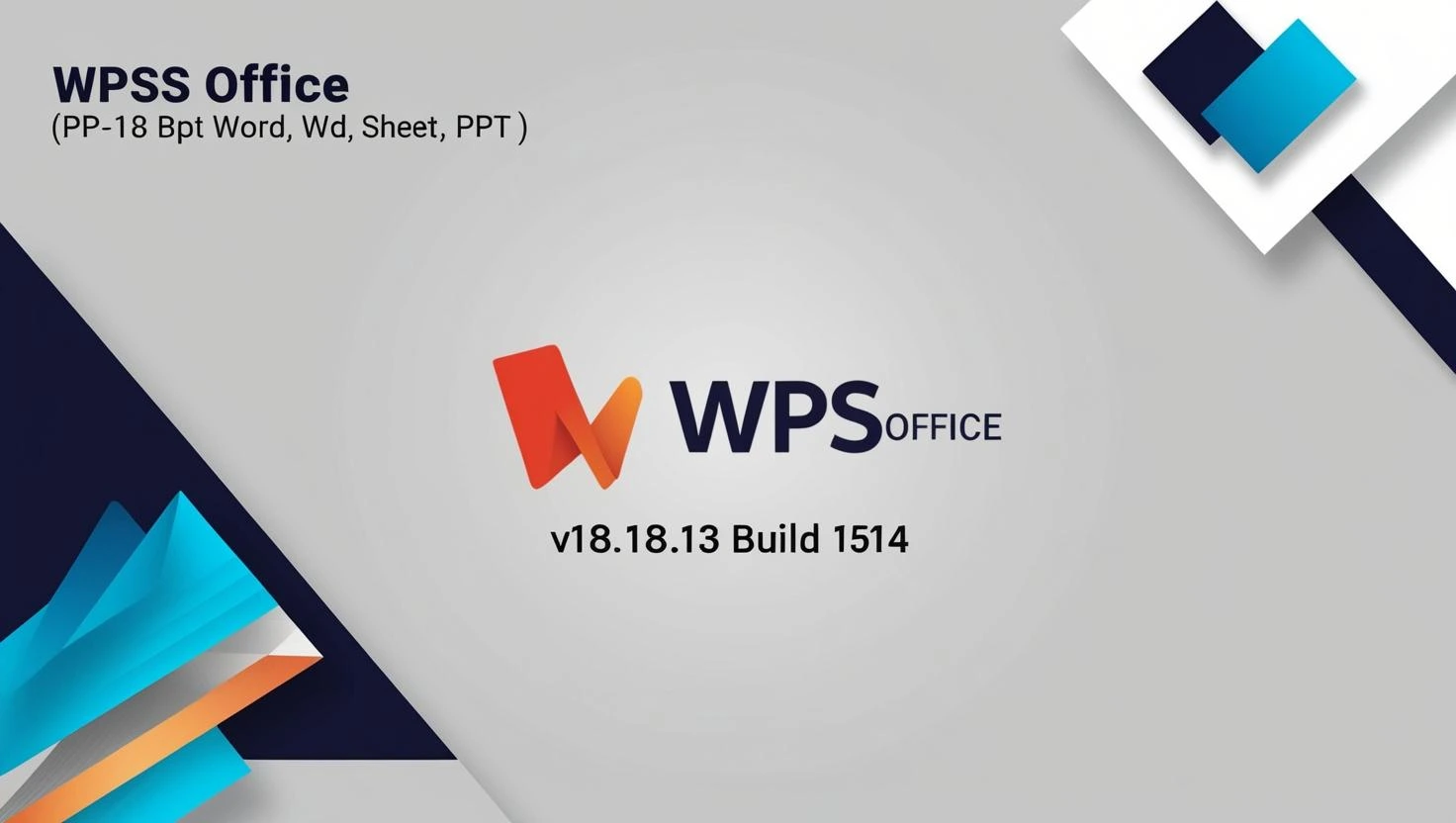 WPS Office - PDF, Word, Sheet, PPT v18.13 build 1514 mod APK free download