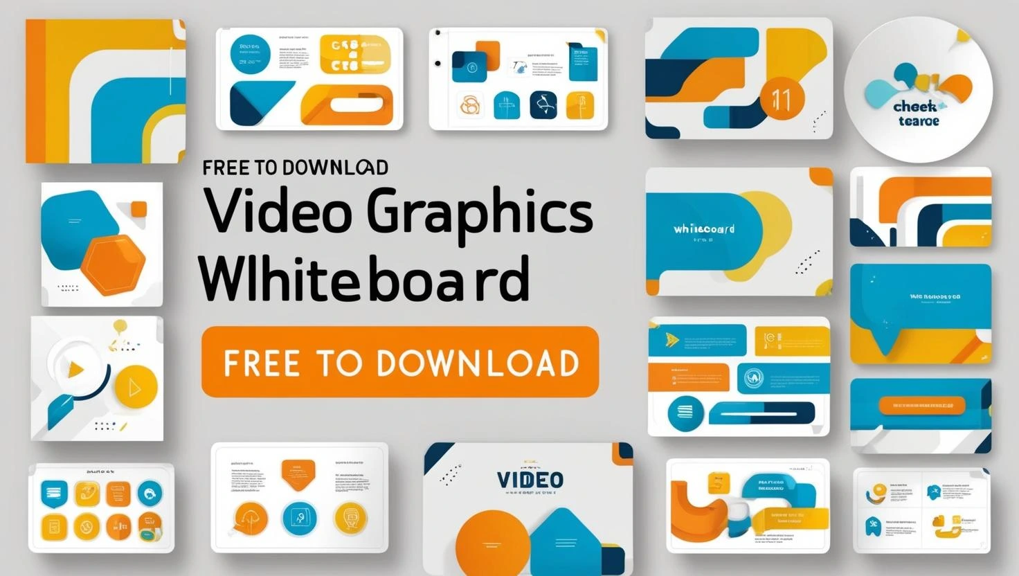 White board Video Graphics pack free download