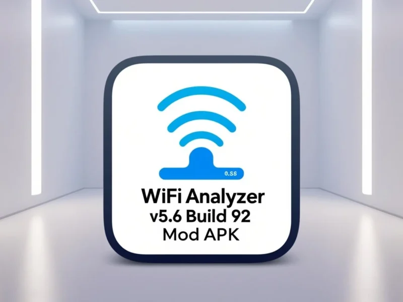 WiFi Analyzer v5.6 build 92 mod APK free download