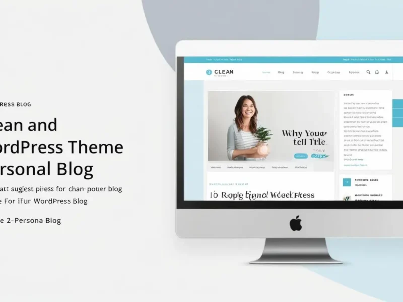 Writing – Personal Blog WordPress Theme free download