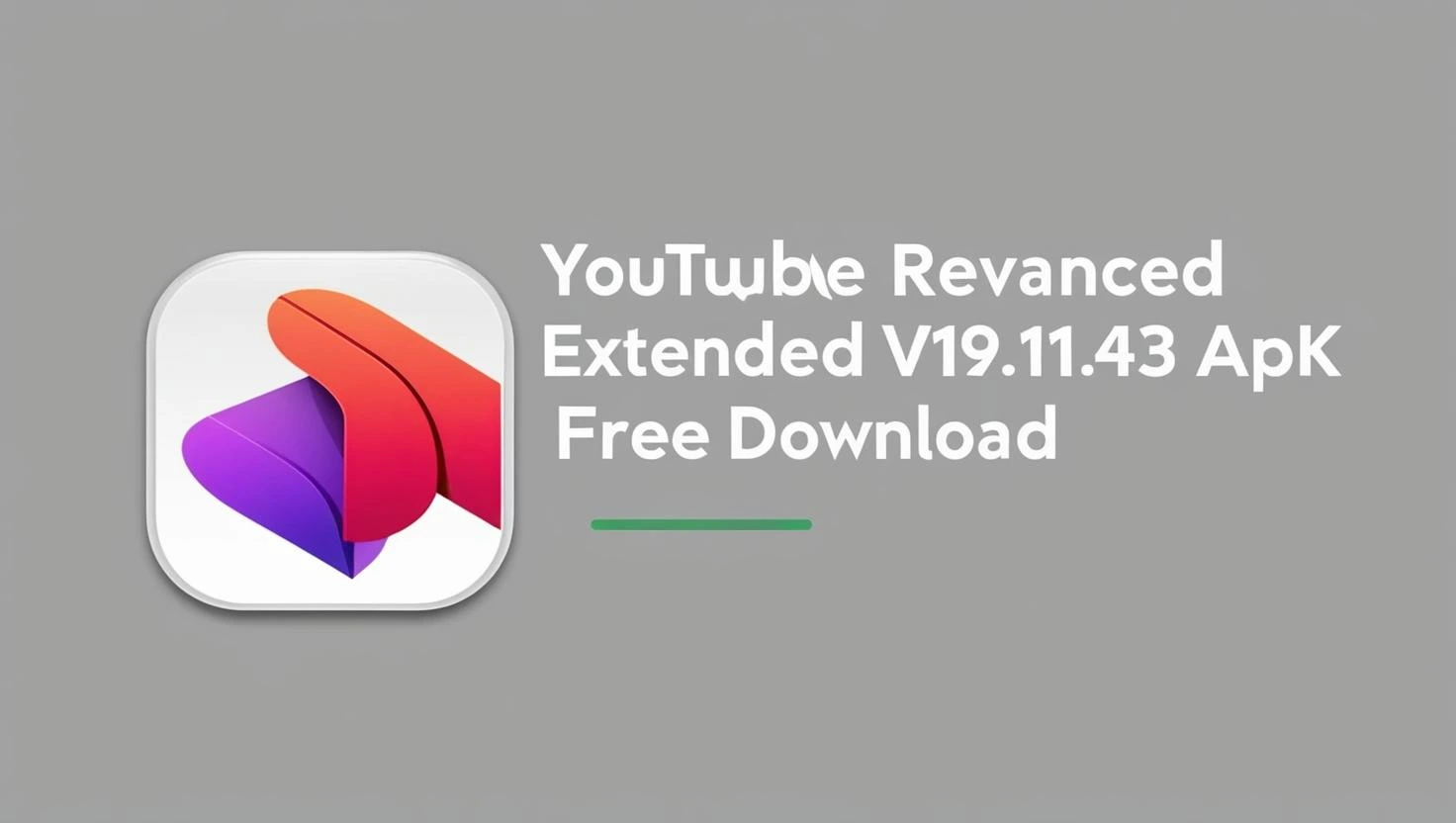 YouTube ReVanced Extended v19.11.43 mod APK free download