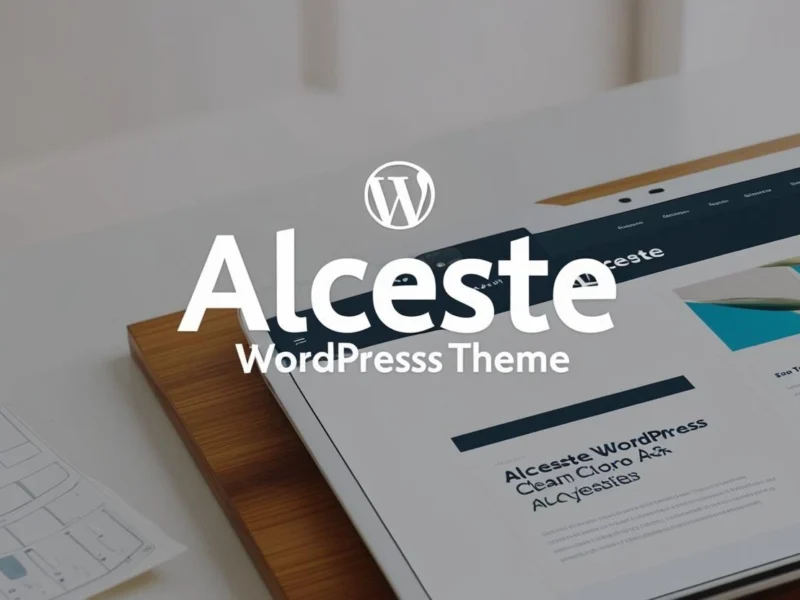 alceste WordPress theme free download