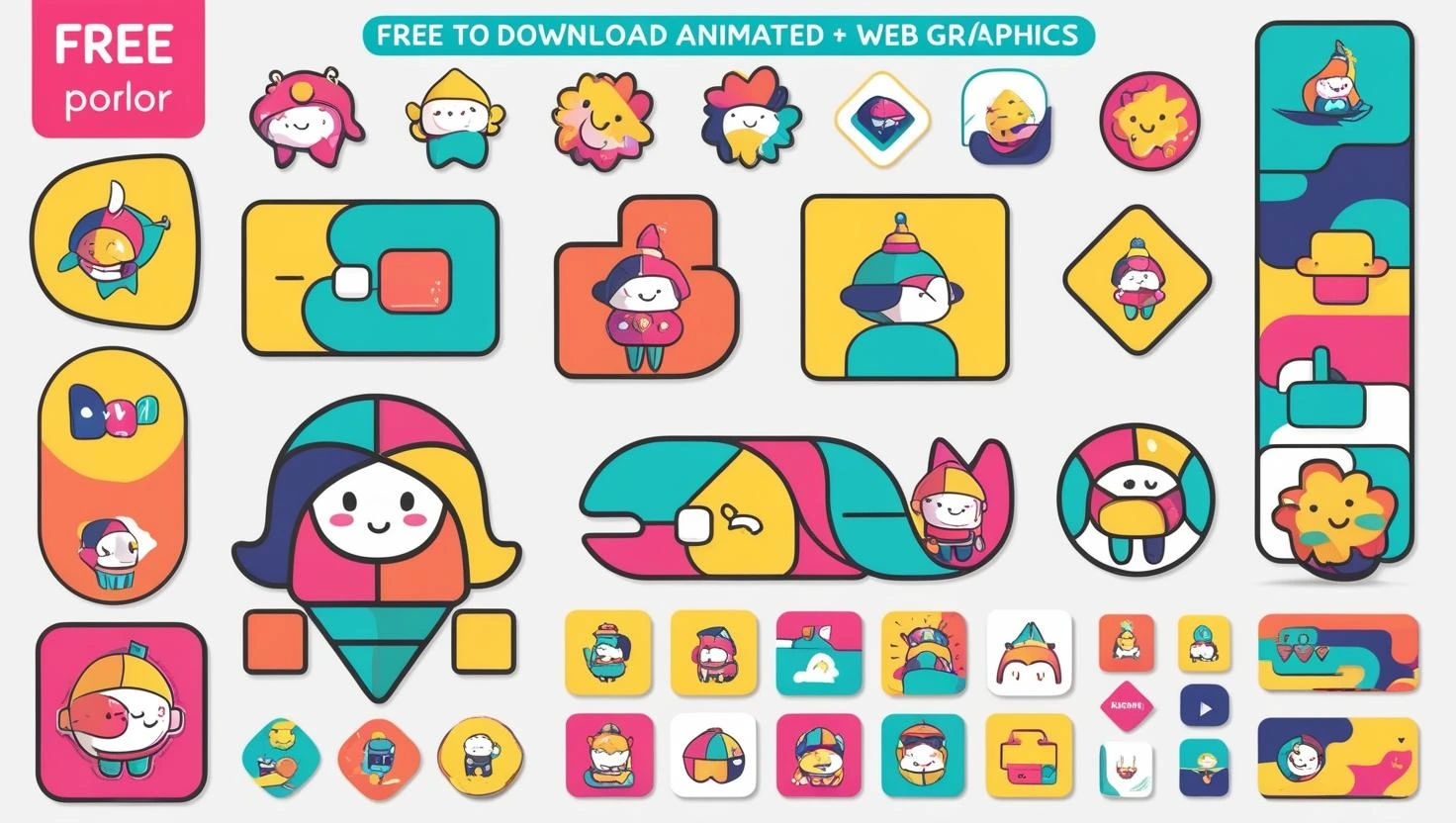 animated web graphics pack free download