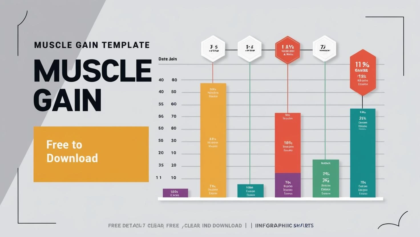 gain muscle template free download