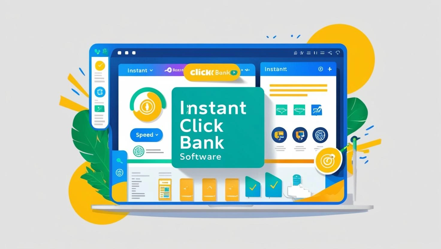 instant click banks software free download