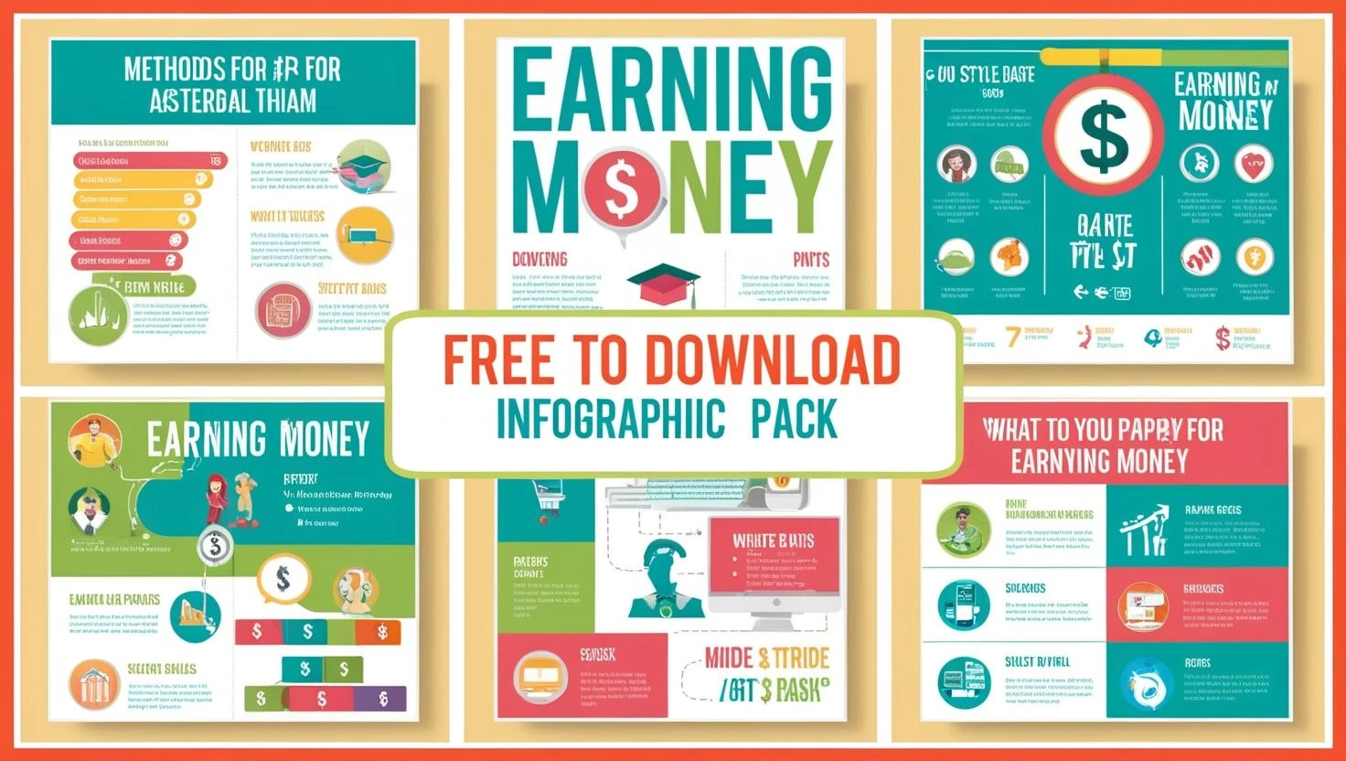 learn to make money graphic pack free download