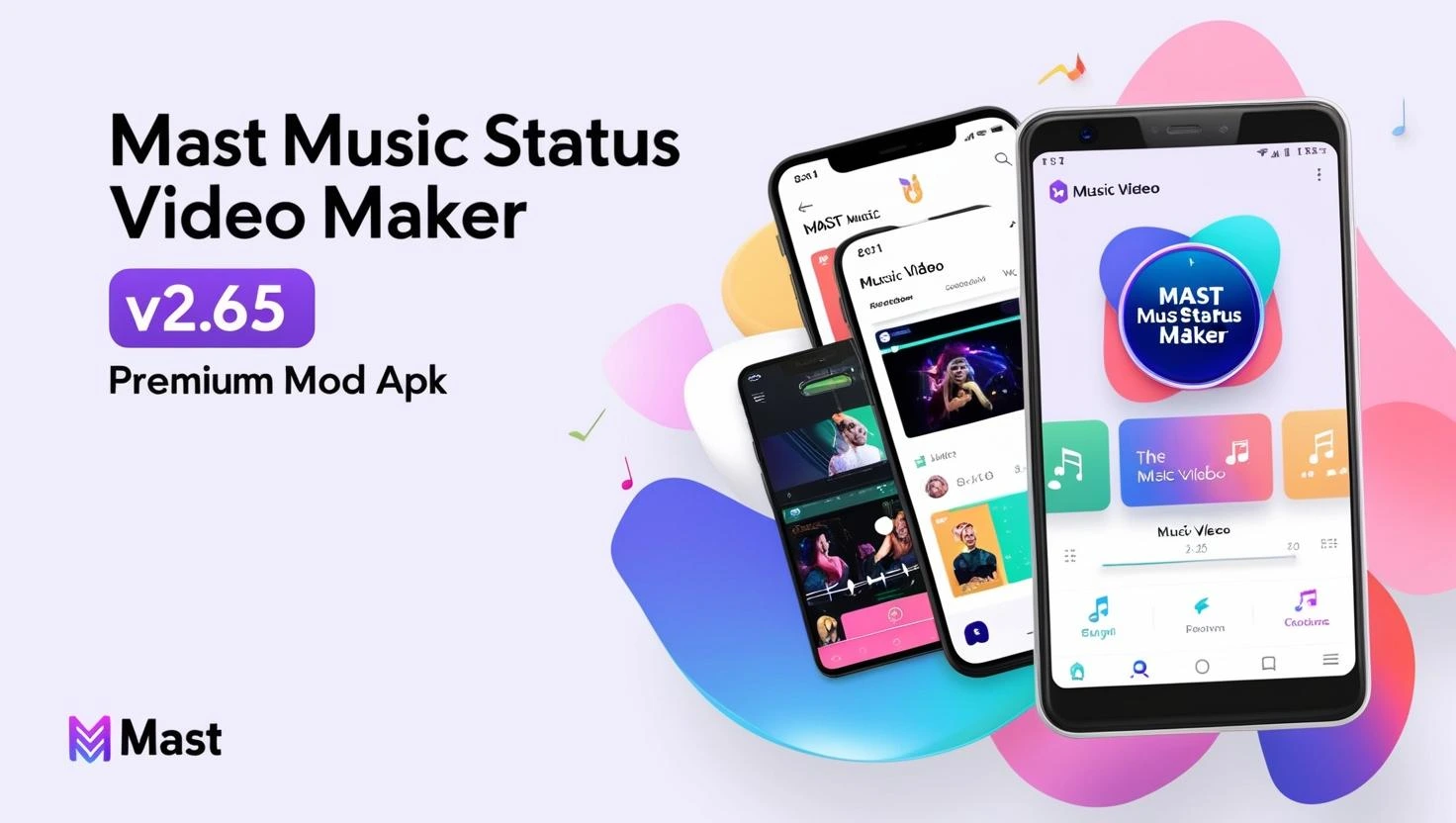 mAst Music Status Video Maker v2.6.5 Premium Mod Apk free download