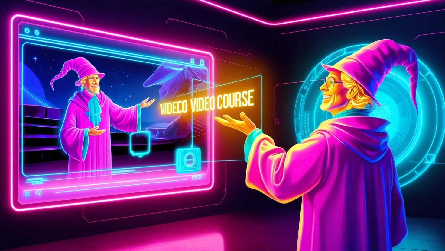 neon wizard video course free download