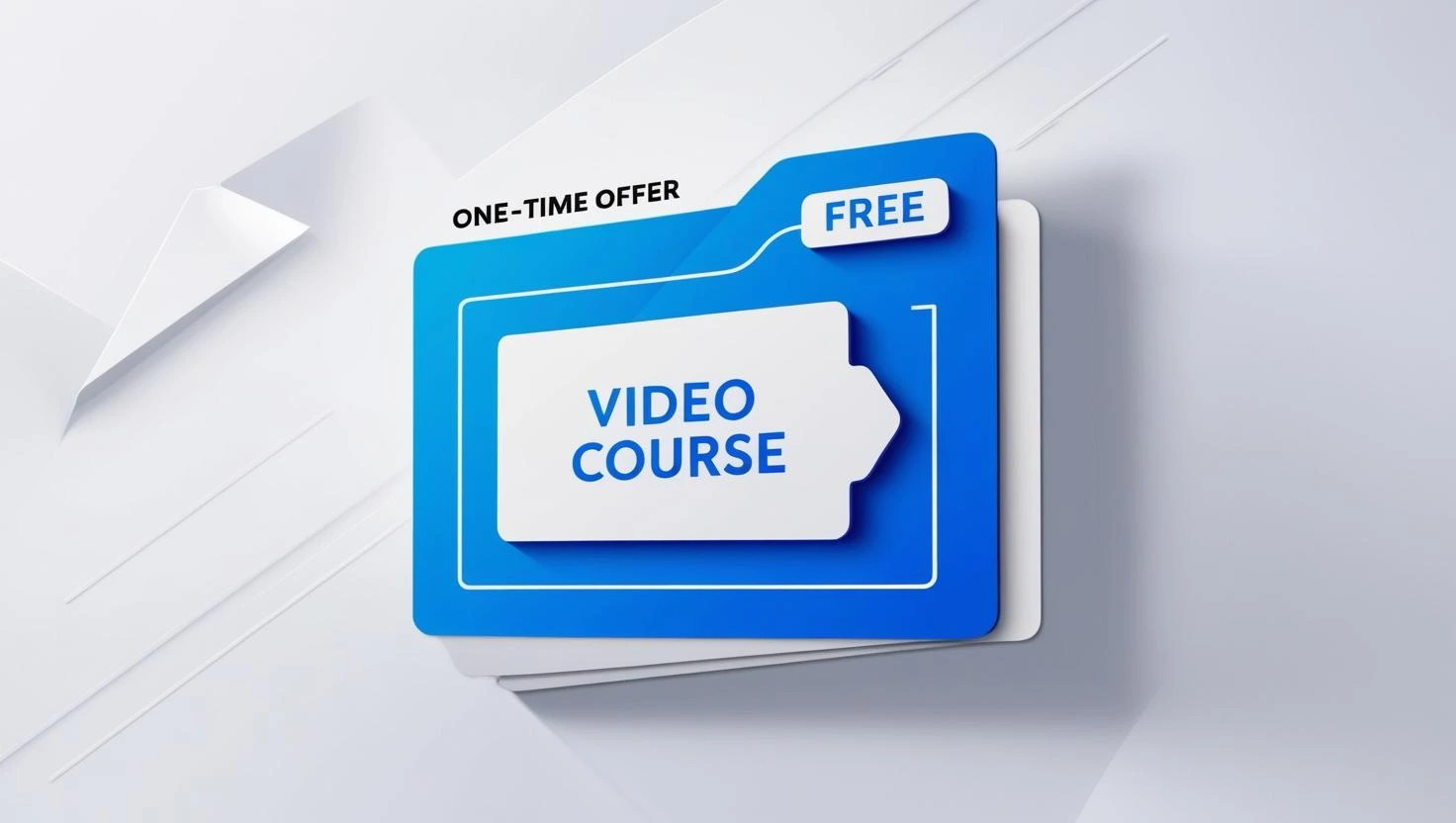 one time offer blue video course free download