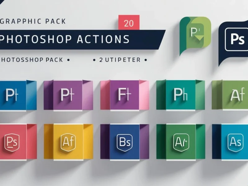 photoshop actions graphic pack free download