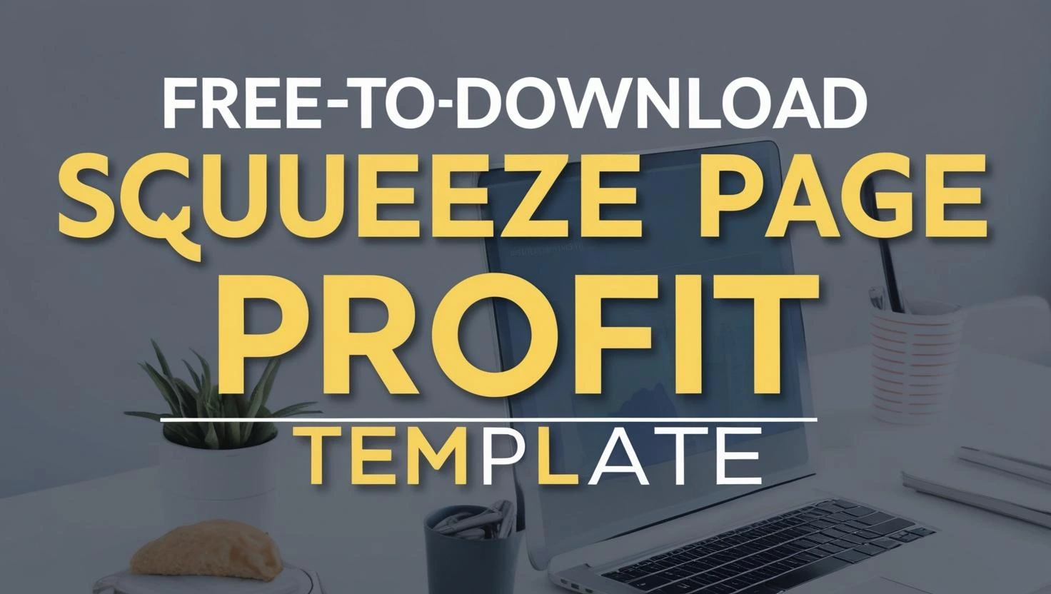 squeeze page profit template free download