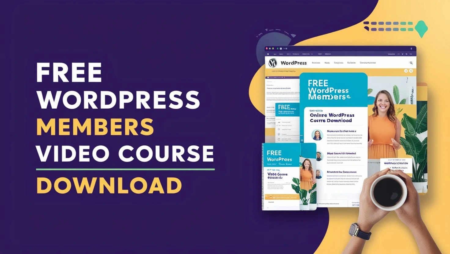 wordpress members video course free download