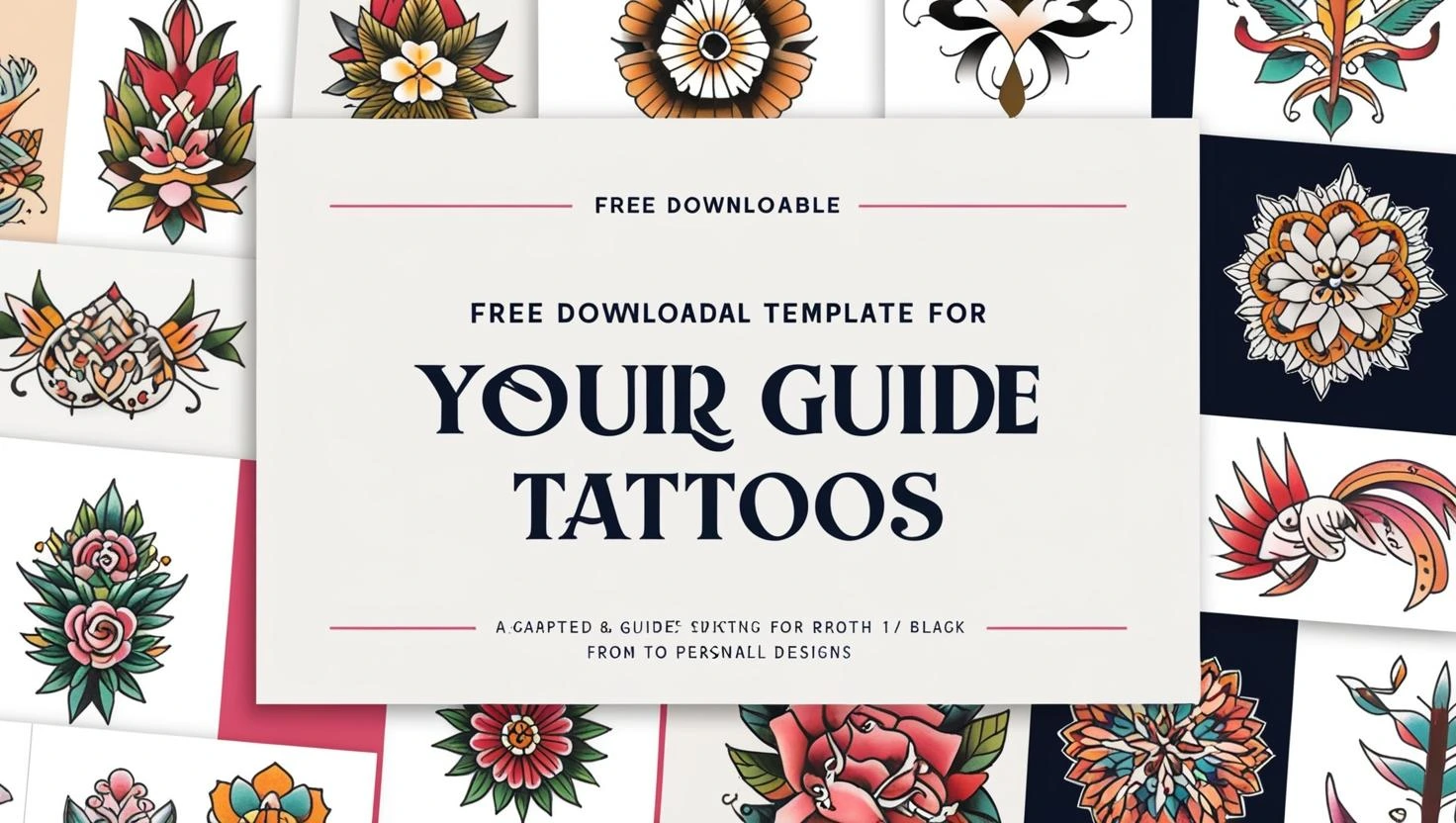 your guide tattoos template free download